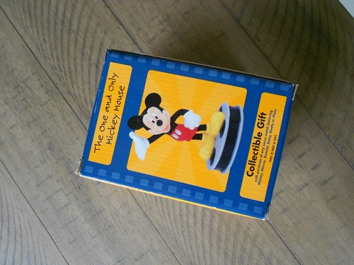 Mickey Mouse 4" Gift Figurine "The One and Only" Collectible Applause Lorus MIB - Picture 9 of 16