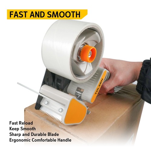 Paper Carton Box Packing Tool Tape Dispenser Tape Sealing Machine ABS for 50.8mm - Picture 3 of 8