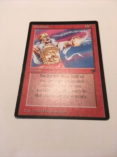 Magic the Gathering MTG, Legends, Backdraft, Never Used,very Nice - Picture 5 of 11