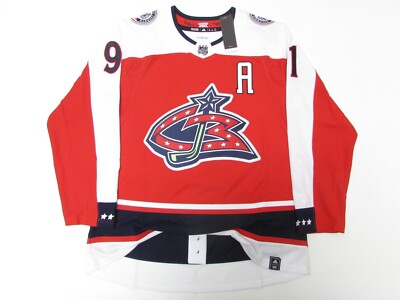 FEDOROV COLUMBUS BLUE JACKETS AUTHENTIC ADIDAS REVERSE RETRO HOCKEY ...