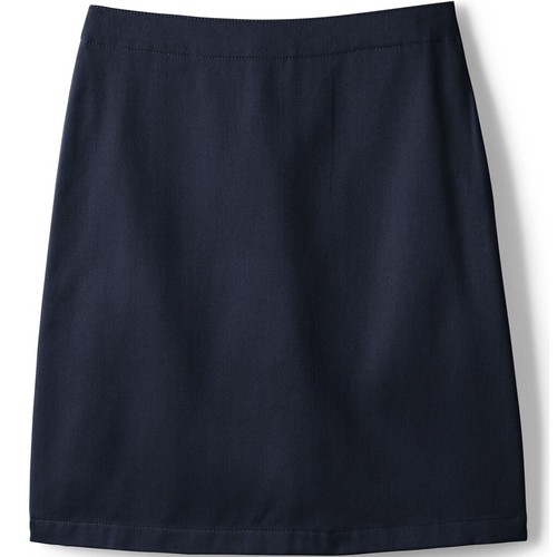 LANDS END Navy School Uniform Long Chino Skort Girls 16 NEW - Picture 3 of 7