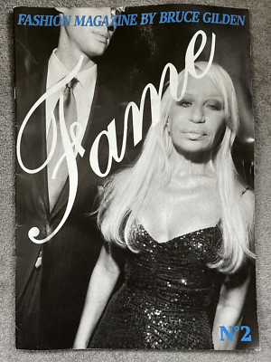 FASHION MAGAZINE by BRUCE GILDEN Rare Second Edition FAME Carlo Ducci
