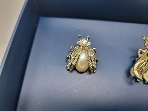 Joy Joanna Buchanan Strass Schmetterling Biene Wespe Schneeflocken Clip Ornamente 6 - Bild 6 von 7