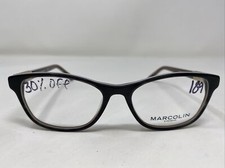 Marcolin MA5016 020 52-16-140 Brown Marble Full Rim Eyeglasses Frame DQ44