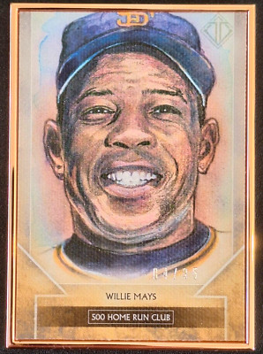 2020 Topps Transcendent Sketch Reproductions TTCR-WM Willie Mays #04/95  