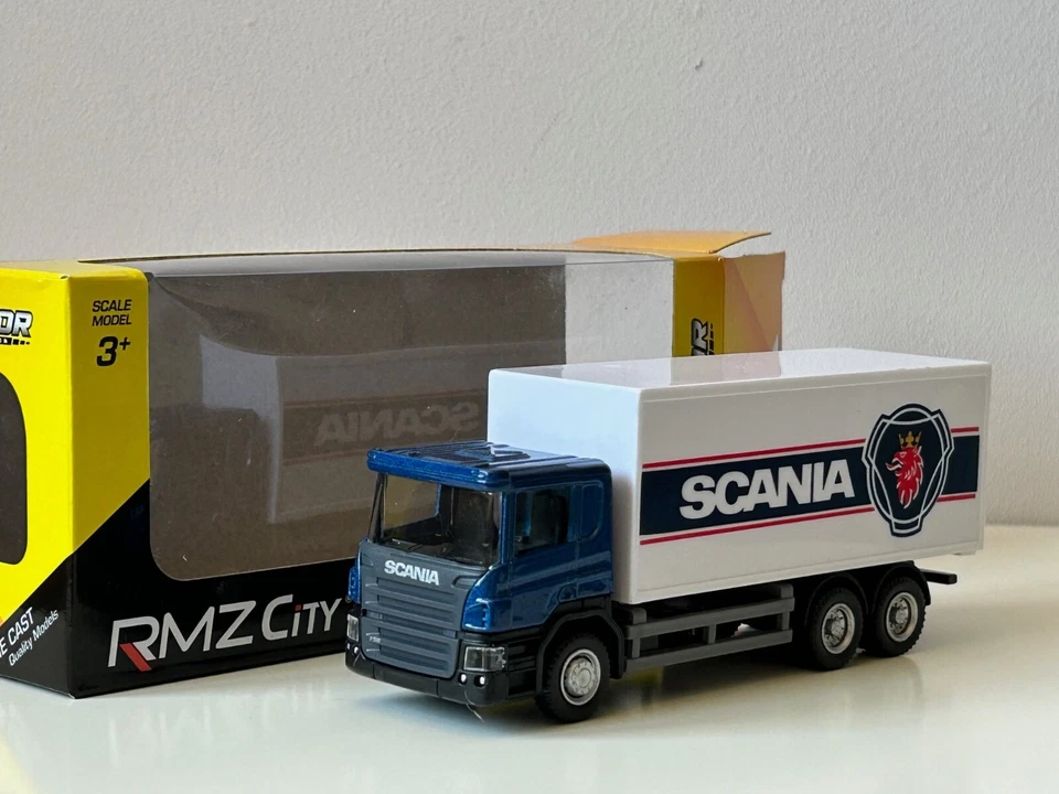 Lorry/Truck Scania P-Series Delivery Model Diecast Toy RMZ City 1:64 Scale - Image 2 of 4