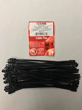 Set of 50 UL United Laboratories Mountable 14" Cable Ties 50# Tensile Strength