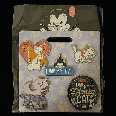Disney - 【Maria】 DS I Love Heart My Disney Cat Set Aristocats Marie Duchess