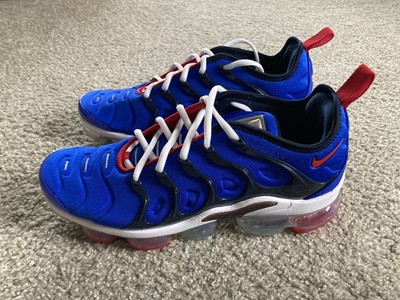 vapormax blue and red