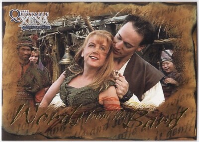 Quotable XENA - Words From The Bard Insert B4 - ''For Him the Bell Tolls''