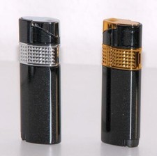 Jet-Feuerzeug LADY Eurojet , 2 Motive, edel Gasfeuerzeug Turboflamme Jetflamme