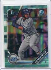 2019 Bowman Chrome Aqua Refractor Ronaldo Hernandez 1st Bowman 89/125