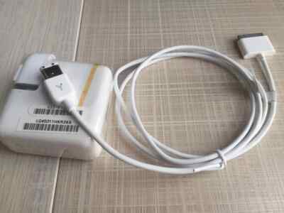 iPod 4th A1070 Apple Power Adapter + 30Pin to Firewire FW Charging Data Cable lo