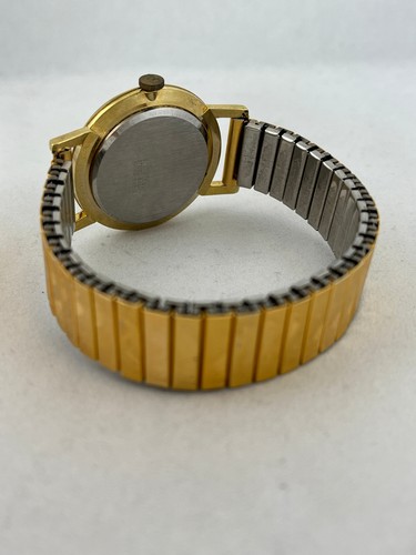 NOS Herrenarmbanduhr Santima Handaufzug Arios Ltd. mit Flexband, funktioniert - Bild 5 von 5