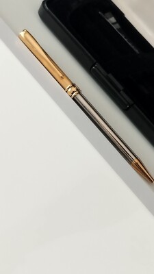 Stylo Bille Aurora Collection Magellan - Corps Acier, Attributs Chromés, Recharge, Occasion