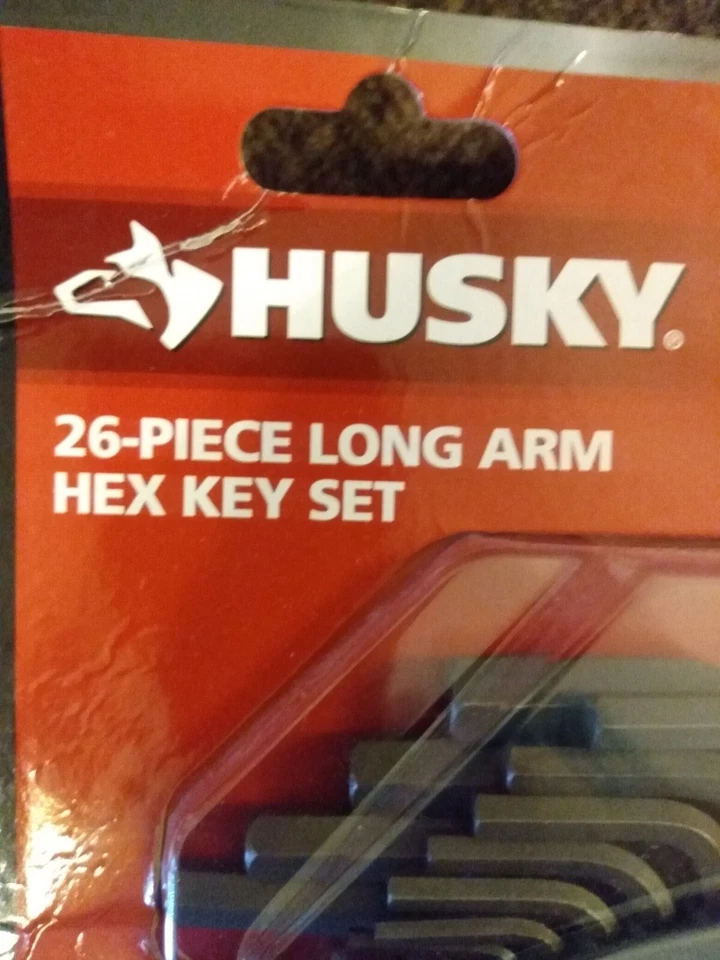 26 Piece Husky 798 400 Long Arm Hex Key Set, 1/2" - 3/8", 1.50mm - 10mm - Image 2 of 4