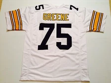 UNSIGNED CUSTOM Sewn Stitched Joe Greene White Jersey - M, L, XL, 2XL, 3XL