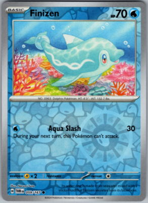 Pokemon - Finizen - 059/167 - Reverse Holo - Twilight Masquerade