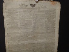 NEWSPAPER - THE STAR - SIR ARTHUR WELLESLEY - JANUARY 16, 1809