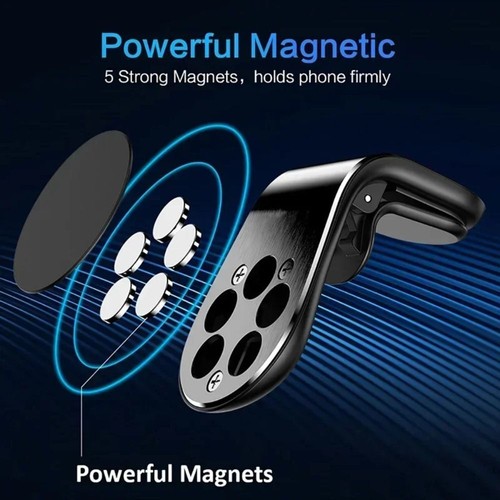 Magnetic GPS Smartphone Phone Holder Car Phone Stand Clip All Model Cellphone - Photo 5 sur 9