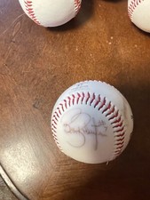 Bob Robertson Bob Friend John Smiley Dave Guisti SIGNED Baseball Pirates