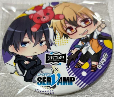 Japanese anime Servamp Can Badge Lawless Hyde Licht Jekylland Todoroki 02