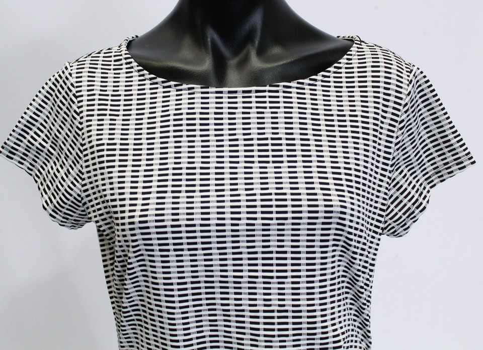 Blouse Femme Taille Plus Bloomchic - Manches Lanternes Rayures Contrastées - Taille 22-24 - Neuf Avec étiquettes