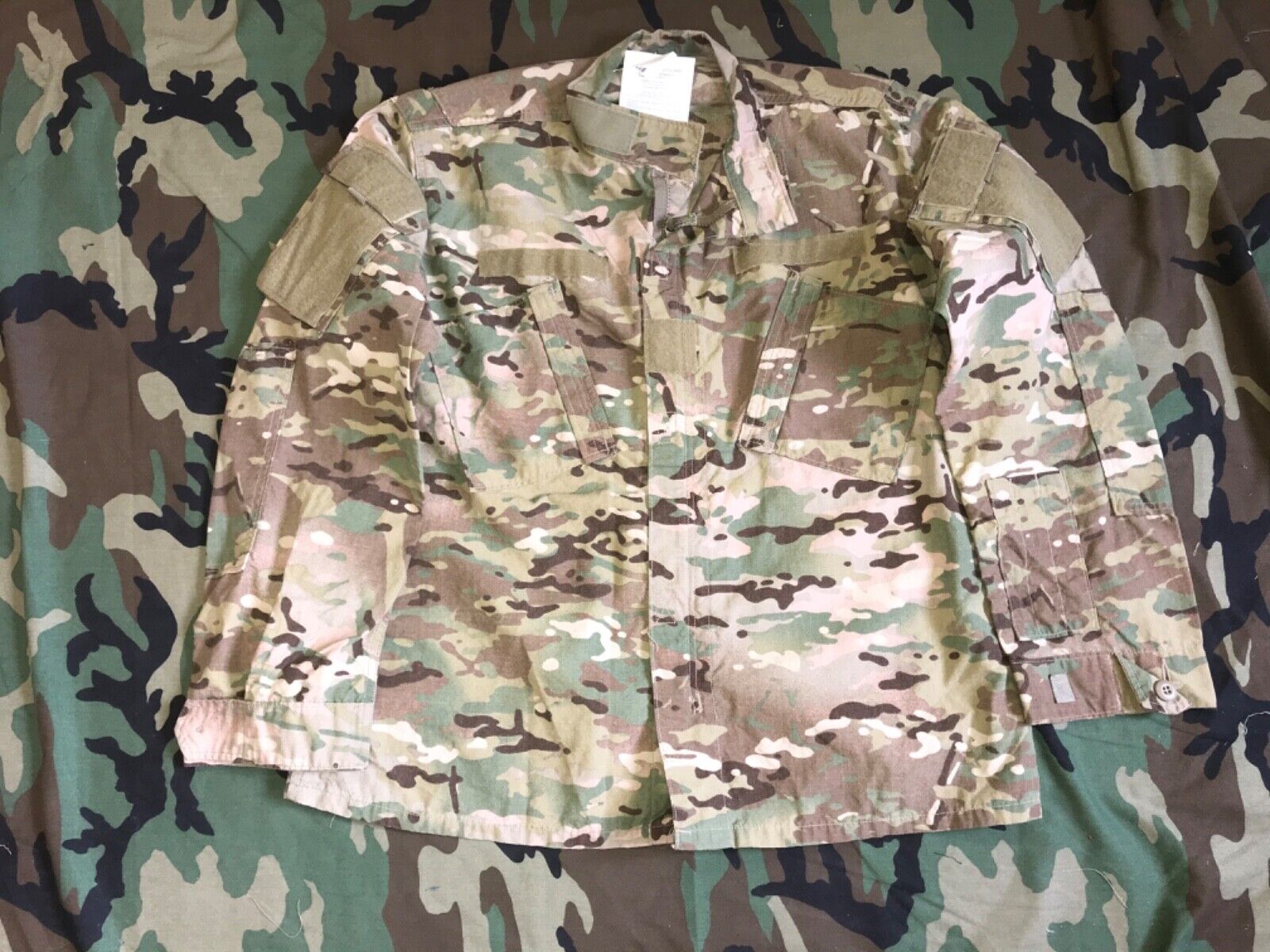 US ARMY FR MULTICAM COAT COMBAT UNIFORM SHIRT NSN 8415-01-599-0603 ...