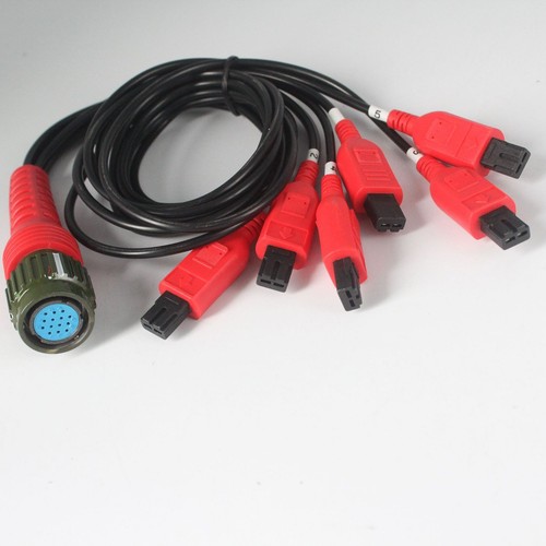 INJ-6B Inyector Limpiador Cables de Pulso 14PIN a 6PIN Herramienta de Diagnóstico de Coche TEKTINO - Imagen 4 de 5