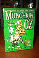 Munchkin Oz Card Game - Kick - Fight - Grab - Level 10 Win!- Steve Jackson Games