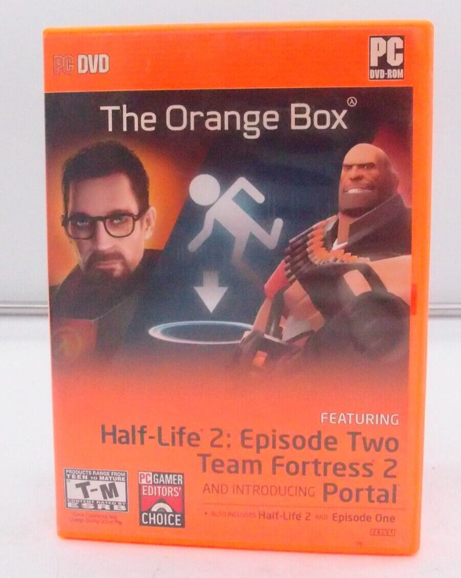 The Orange Box Xbox 360 Half Life Xbox Half Life Xbox Orange Box