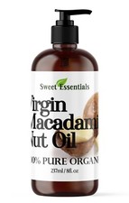 Organic Unrefined Macadamia Nut Oil  8oz  Imported From Italy  100 Pure
