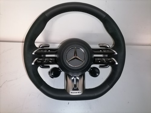 MERCEDES AMG LENKRAD E63 GT63 SL63 S63 G63 C63 ALCANTARA LEDER 2021 2022 2023 - Bild 7 von 12