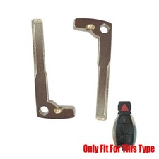 2x Smart Remote Car Fob Uncut Key Insert For Mercedes IYZ3312 IYDC07 2701A-DC07