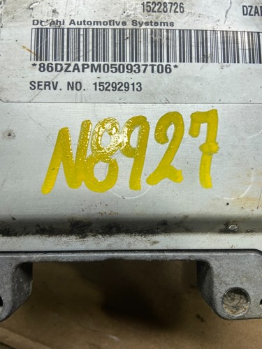 2004 2005 Chevrolet Silverado Engine Control Module Computer ECM ECU N8927 DG - Picture 5 of 5