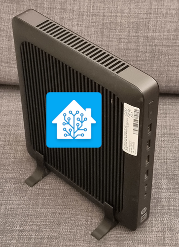 HP T620 Thin Client, 6 GB RAM, 128 GB SSD, Home Assistant. Besser als Raspi 4