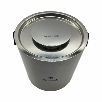Snow Peak ice pail PG-111 outdoor tableware Point Gift New From
