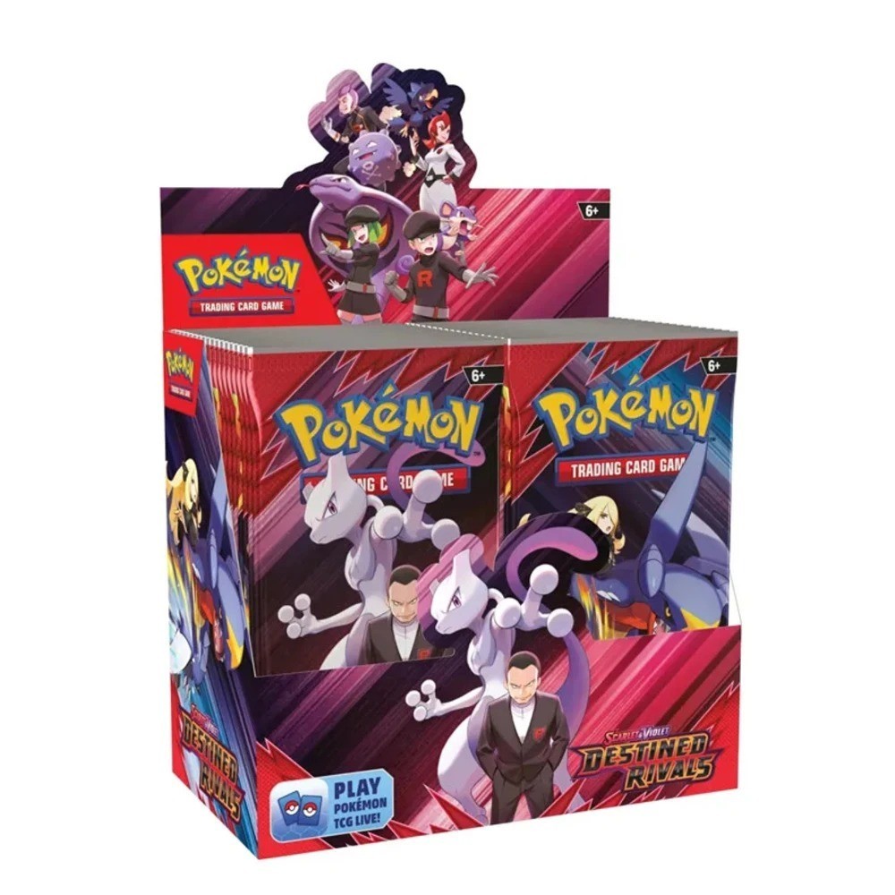 360Pcs Pokimon Card Destined Rivals Prismatic Evolutions Scarlet Violet 151 PALD