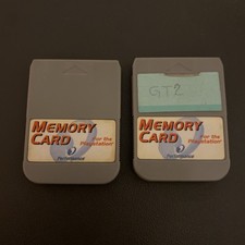 Performance Playstation 1 Memory Card - Lot Of 2