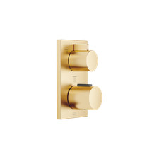 Dornbracht Concealed thermostat w. three function volume control Brushed Durabr