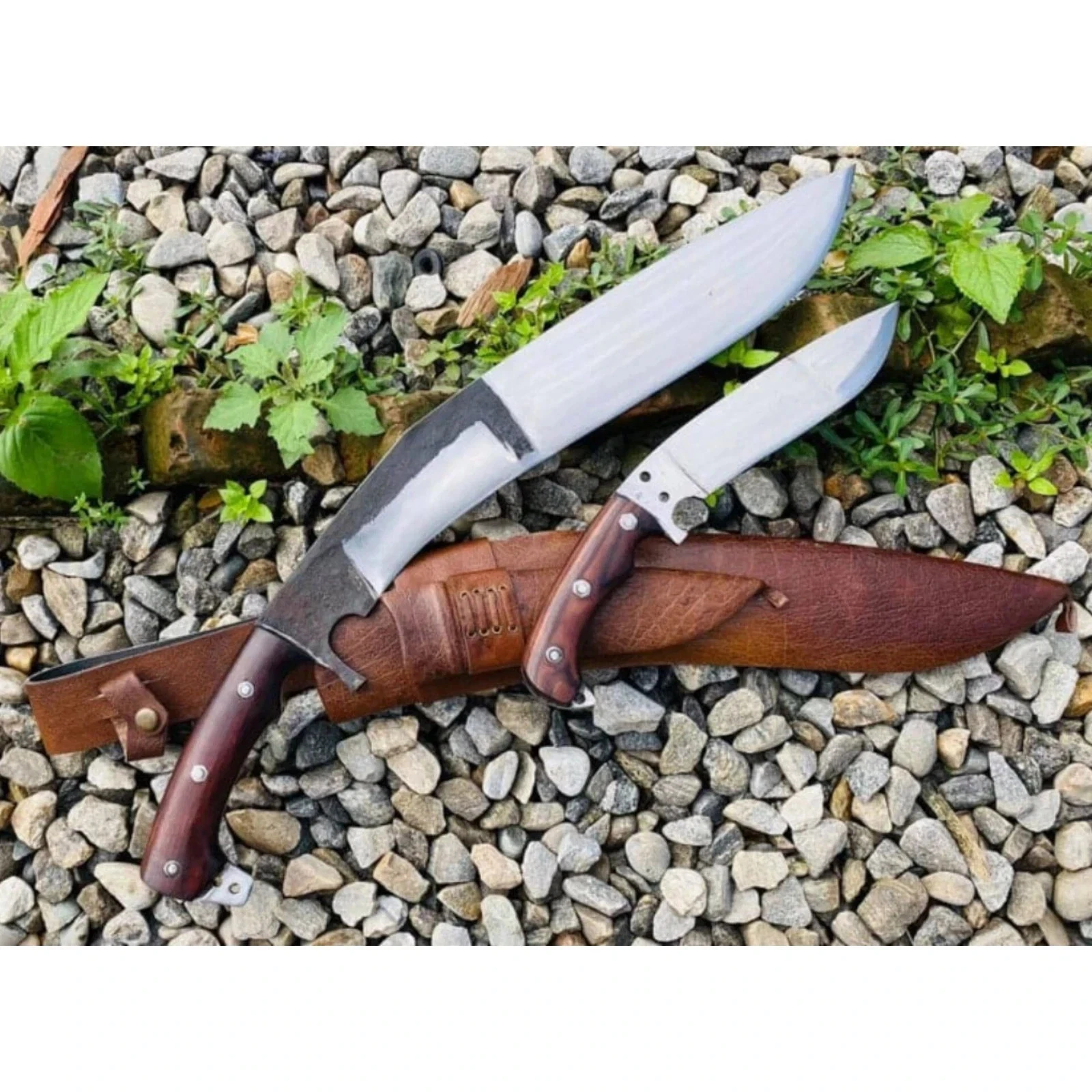 Custom Handmade Carbon Steel Blade Survival Machete Sword| Hunting Sword Camping