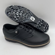 FootJoy DryJoys Premiere Series Cleated Golf Shoes - Black Size 8.5 Medium