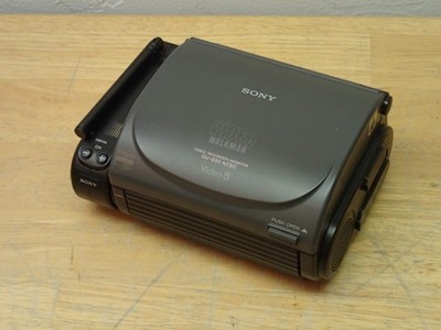 希少 Sporty's JD-100 V・UHF フルカバー航空無線受信機 Sony GV-S50 Video 8 Walkman Recorder Monitor Works but Has Issues