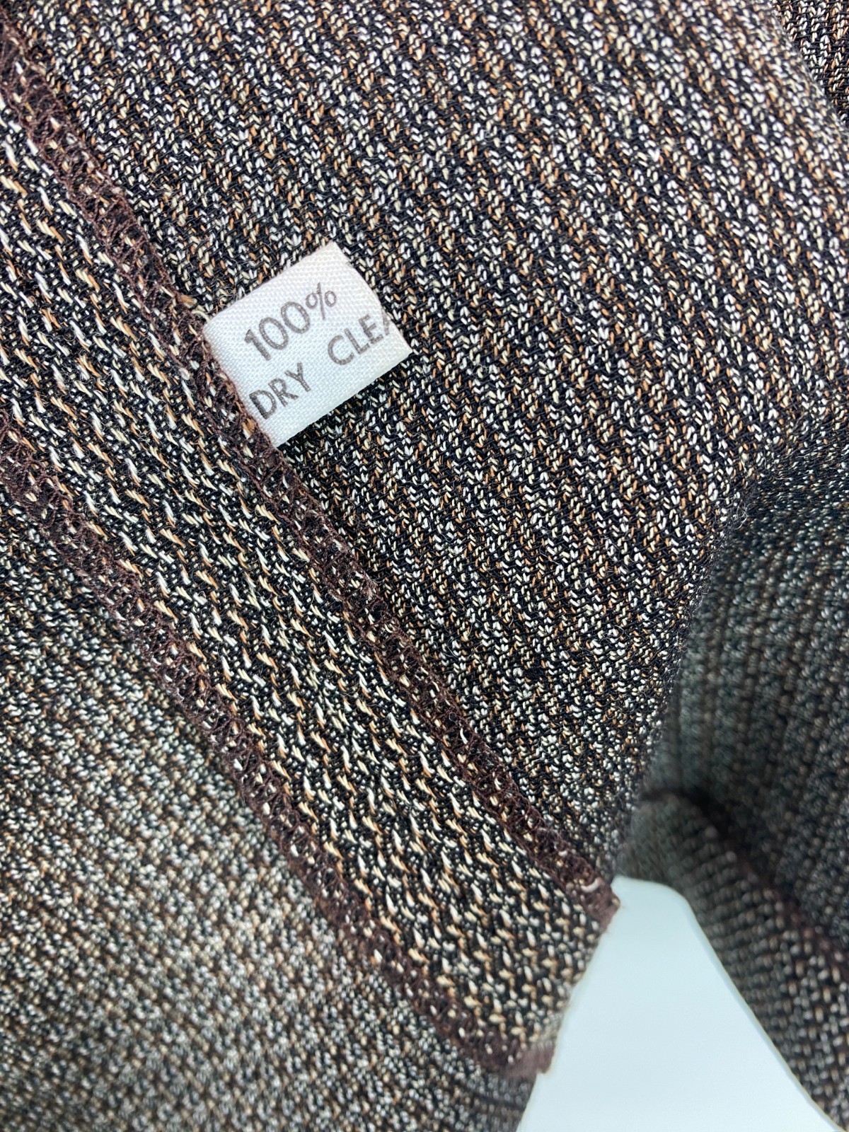 Patsy Seddon Phase Eight Brown Herringbone Dress … - image 6