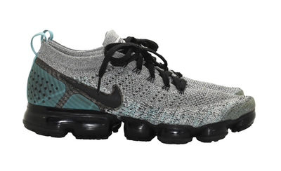 B6 Auth NIKE AIR VaporMax Flyknit 2 Wht/Blk Dusty Cactus Shoes