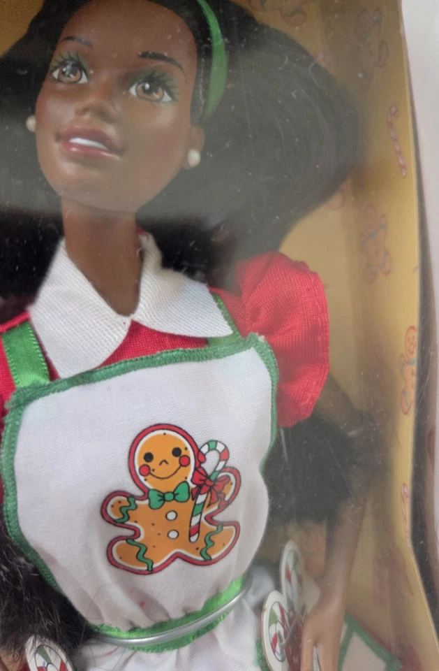 4 件复古非裔美国人克里斯蒂芭比娃娃 80 年代/90 年代美泰假日零食全新带盒 F1 — 第 4/4 张图片