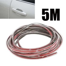 5m Car Door Edge Trim Guard Molding Rubber Seal Strip Scratch Protector Clear 5m Car Door Edge Trim Guard Molding Rubber Seal Strip Scratch Protector Clear
