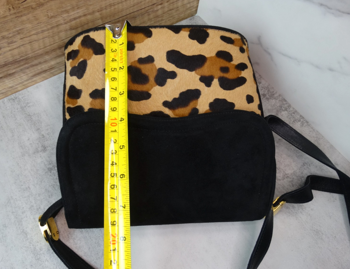 STUART WEITZMAN Countess Leopard Calf Ponyhair Bl… - image 21