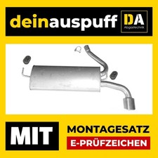 Endschalldämpfer für Trax Mokka, Mokka X 1.4 1.6 1.8 Auspuff L826