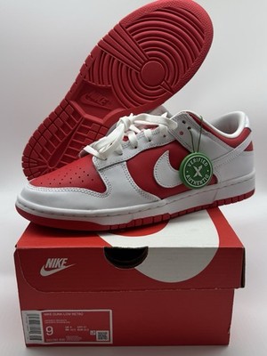 Nike Dunk Low Retro Championship Red DD1391-600 Men s Size 9